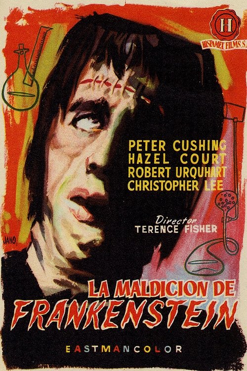 Póster de La maldición de Frankenstein