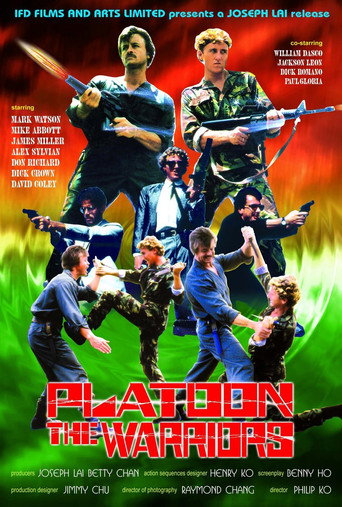 Póster de Platoon the Warriors