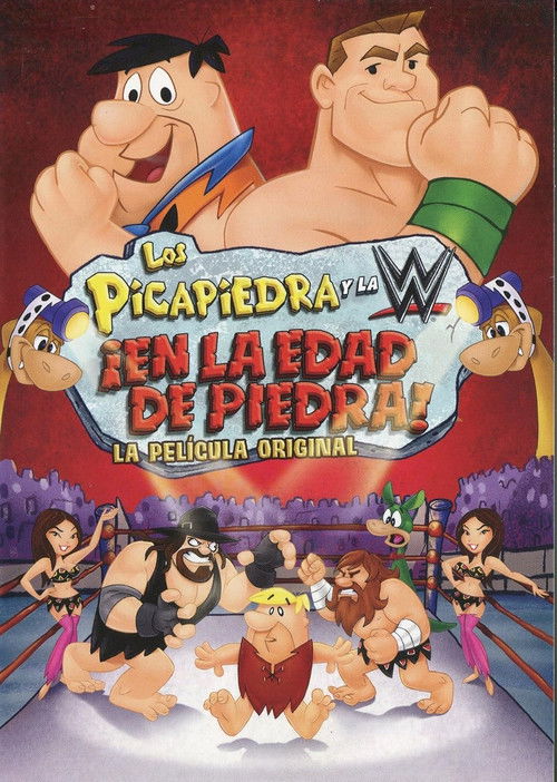 Póster de Los Picapiedra & WWE: SmackDown en la Edad de Piedra
