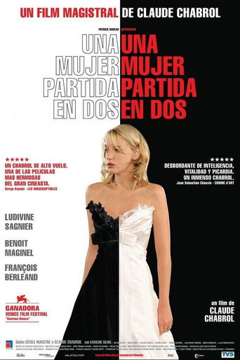 Póster de La Fille coupée en deux