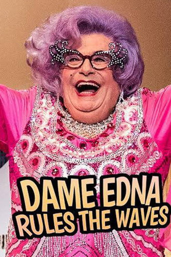 Póster de Dame Edna Rules The Waves