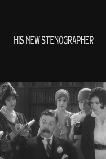 Póster de His New Stenographer