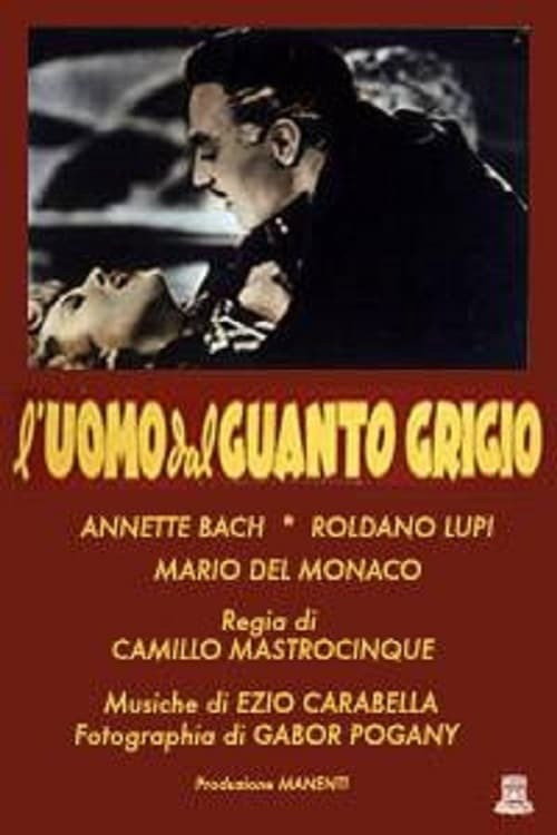 Póster de L'uomo dal guanto grigio