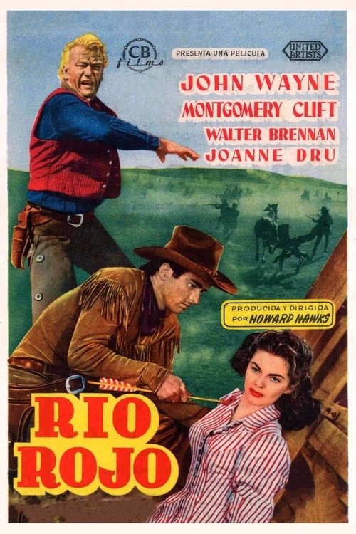 Póster de Río Rojo