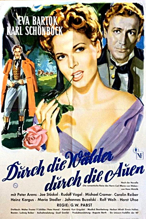 Póster de Durch die Wälder durch die Auen