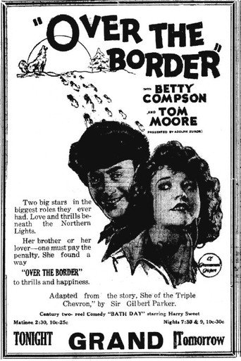 Póster de Over the Border
