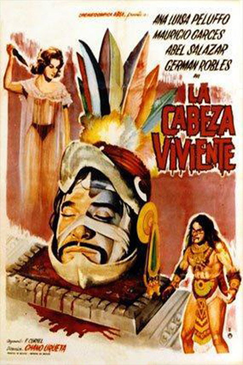 Póster de La cabeza viviente