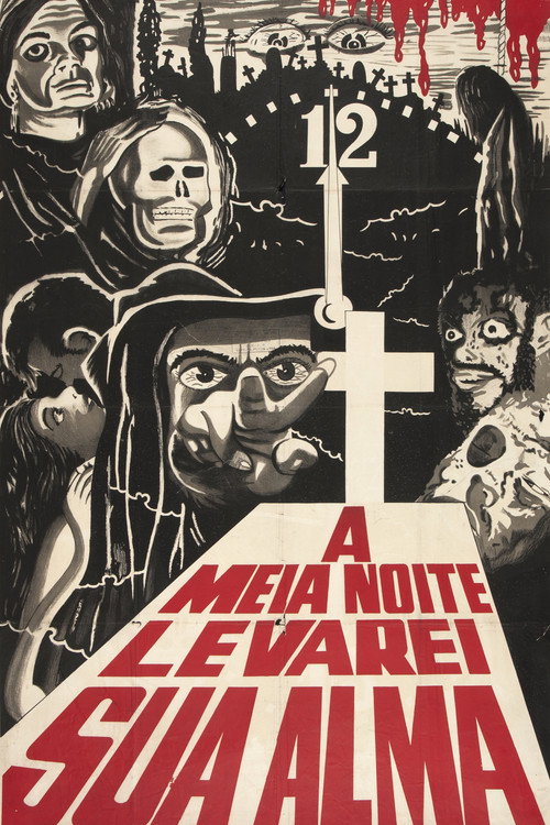 Póster de À Meia Noite Levarei Sua Alma