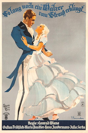 Póster de Solang' noch ein Walzer von Strauss erklingt