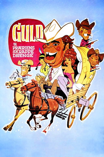 Póster de Guld til præriens skrappe drenge