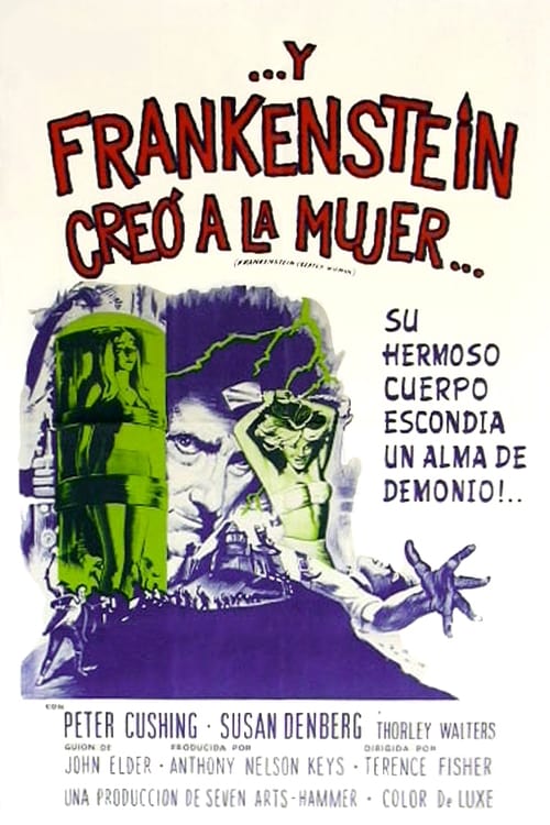 Póster de Y Frankenstein creó a la mujer