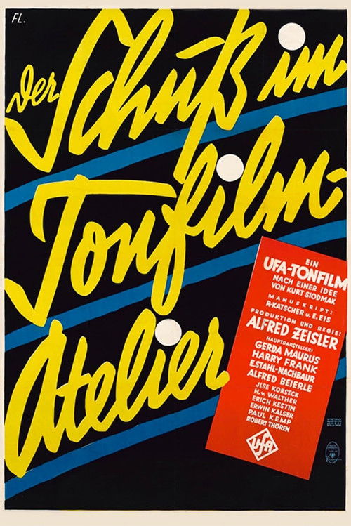 Póster de Der Schuß im Tonfilmatelier