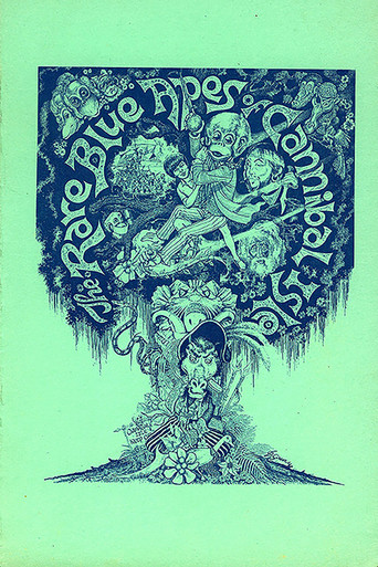 Póster de The Rare Blue Apes of Cannibal Isle
