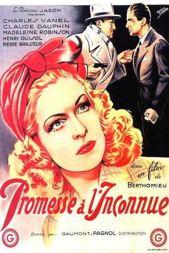 Póster de Promesse à l'inconnue