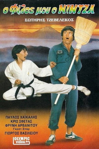Póster de Ο φίλος μου ο νίντζα