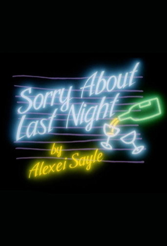 Póster de Sorry About Last Night
