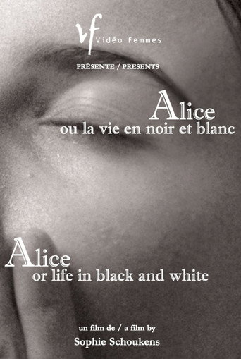 Póster de Alice ou la vie en noir et blanc
