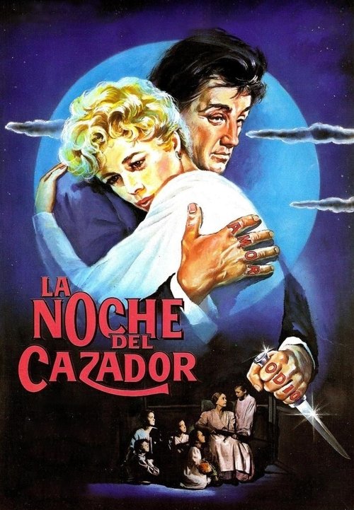 Póster de La noche del cazador