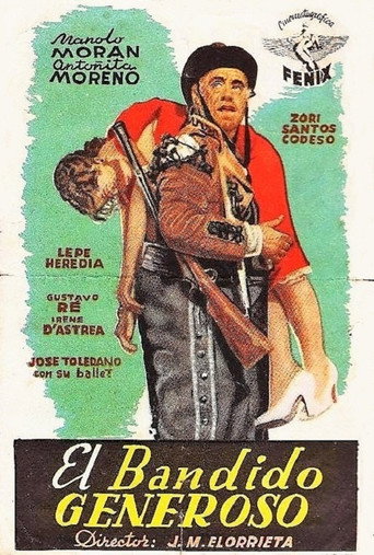 Póster de El bandido generoso