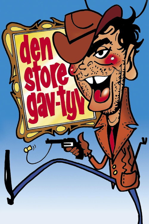 Póster de Den store gav-tyv