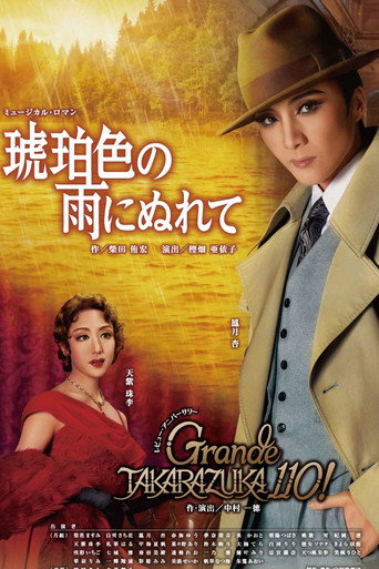 Póster de 琥珀色の雨にぬれて / Grande TAKARAZUKA 110!