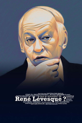 Póster de Qui se souvient de René Lévesque?