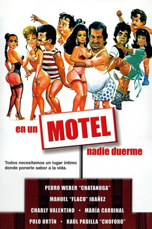 Póster de En un motel nadie duerme