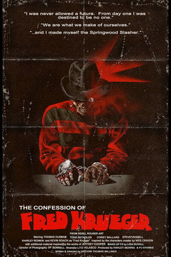 Póster de The Confession of Fred Krueger