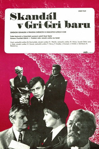 Póster de Skandál v Gri-Gri baru