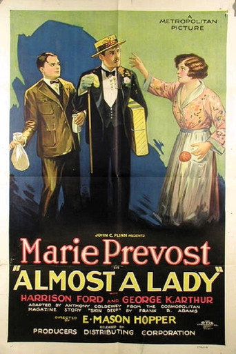 Póster de Almost a Lady