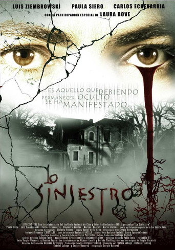 Póster de Lo siniestro