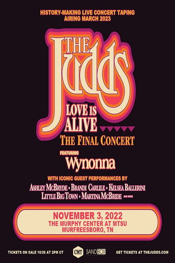 Póster de The Judds: Love Is Alive - The Final Concert