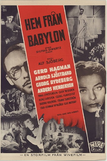 Póster de Hem från Babylon