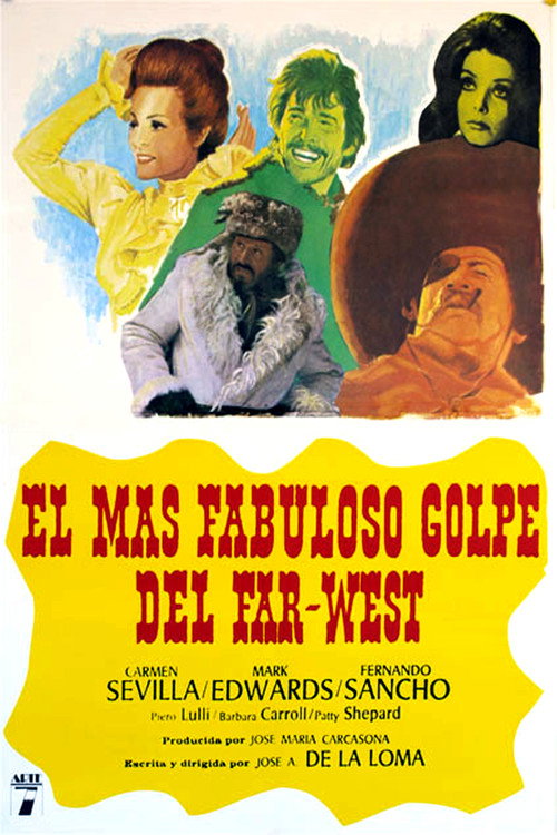 Póster de El más fabuloso golpe del Far-West
