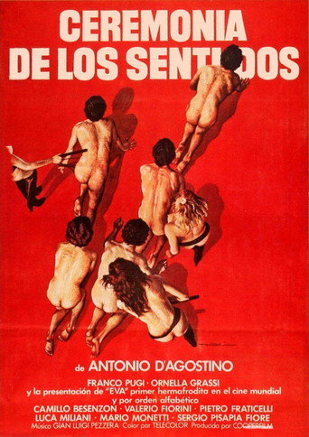 Póster de La cerimonia dei sensi