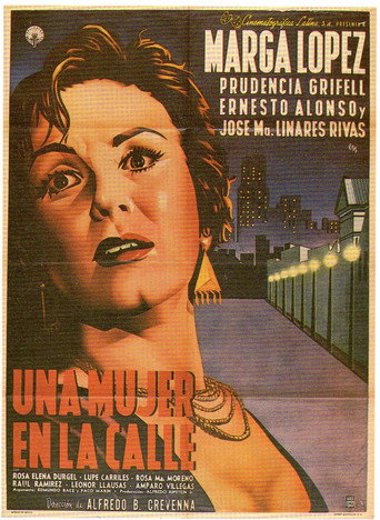 Póster de Una mujer en la calle