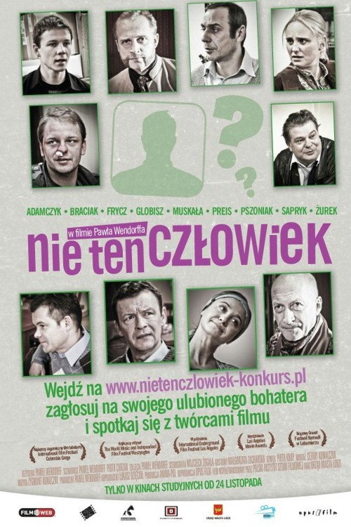 Póster de Nie ten człowiek