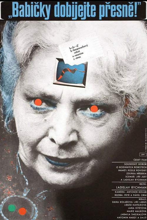 Póster de „Babičky dobíjejte přesně!“
