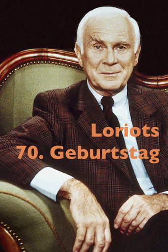 Póster de Loriots 70. Geburtstag