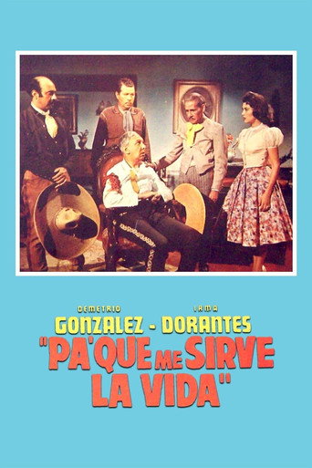 Póster de Pa' qué me sirve la vida