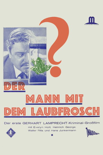 Póster de Der Mann mit dem Laubfrosch