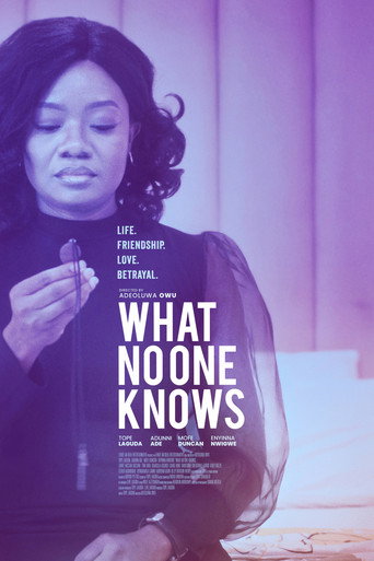 Póster de What No One Knows