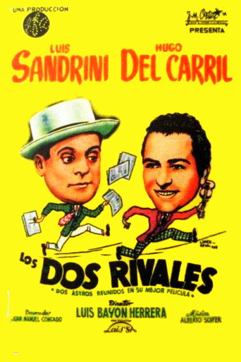 Póster de Los dos rivales