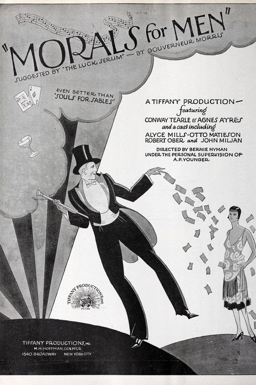Póster de Morals for Men