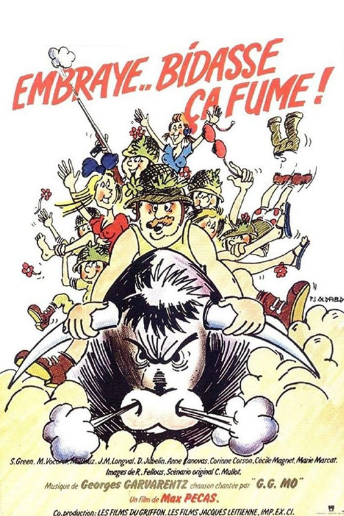 Póster de Embraye bidasse... Ça fume