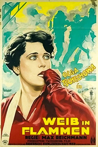 Póster de Weib in Flammen