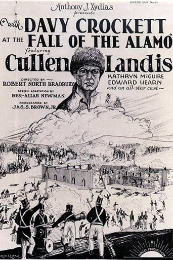 Póster de With Davy Crockett at the Fall of the Alamo