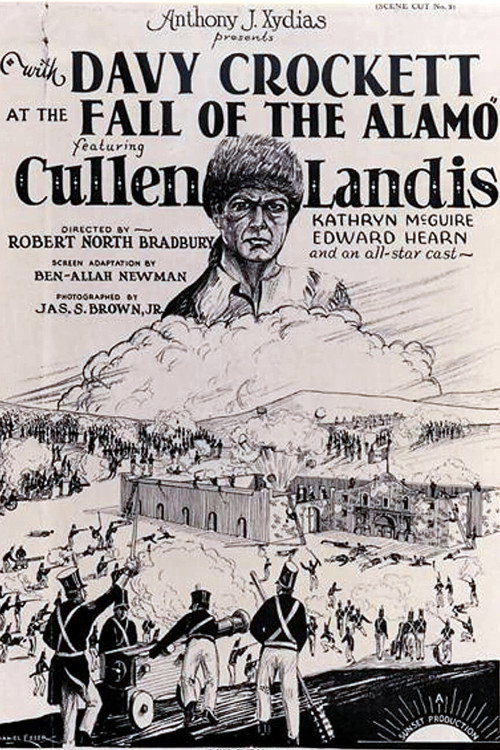 Póster de With Davy Crockett at the Fall of the Alamo