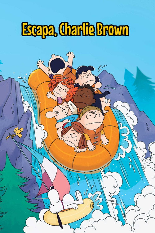 Póster de Escapa, Charlie Brown
