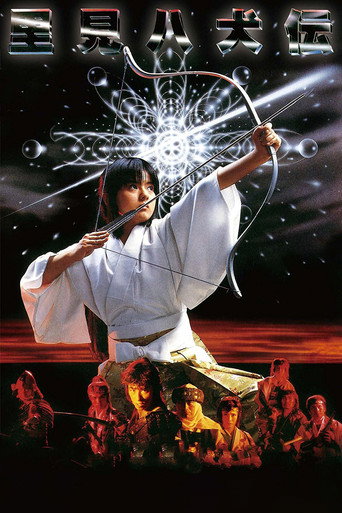 Póster de 里見八犬伝